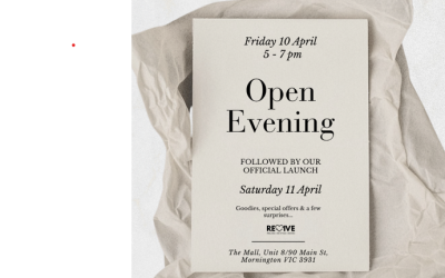 Revive Mornington Official Open Weekend April 10