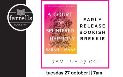 Special Event: ACOTAR #6 early release party Tuesday 27 October  ||  7am