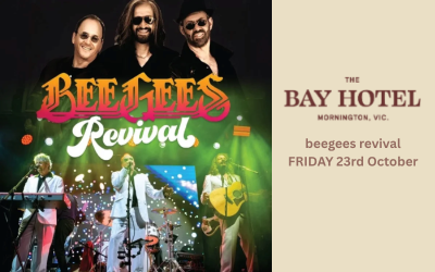 The Bee Gees Revival – The Bay Hotel October 23rd