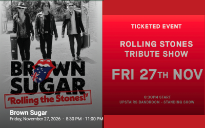 Brown Sugar | Rolling Stones – The Bay Hotel || November 27th