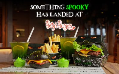 Something spooky has landed at Betty’s Burgers
